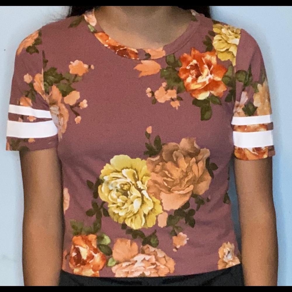 Small floral shirt